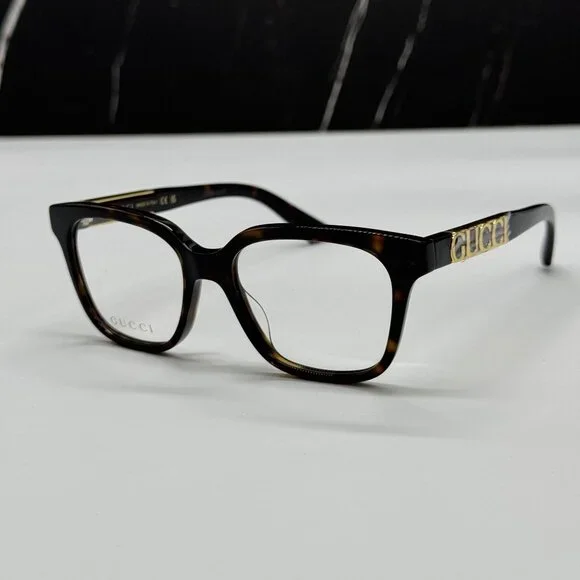 NEW GUCCI GG1192O 002 HAVANA WOMEN EYEGLASSES GUCCI - Picture 4 of 10
